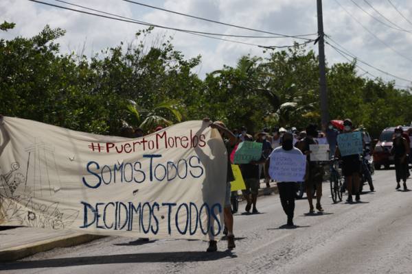 Derechos Humanos da largas a demanda por represión policíaca en Puerto Morelos