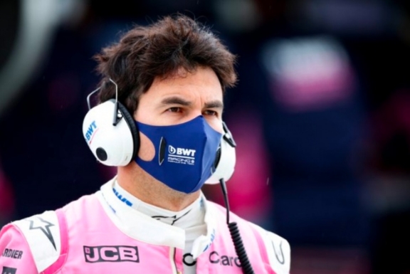 ‘Checo’ Pérez da positivo a coronavirus