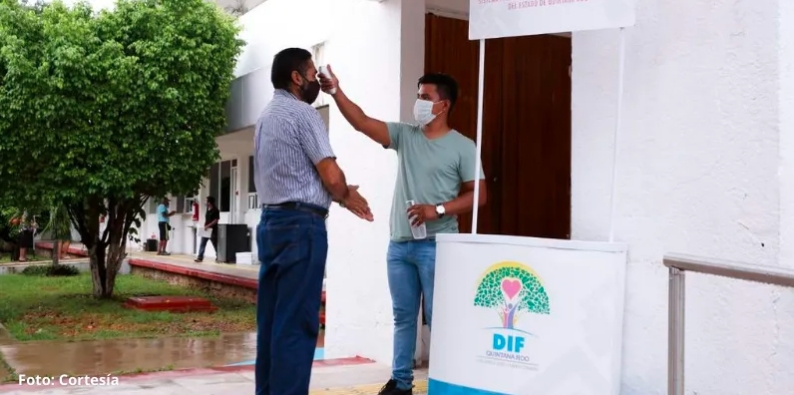 DIF Q. Roo sigue protocolos de cuidado en nueva normalidad
