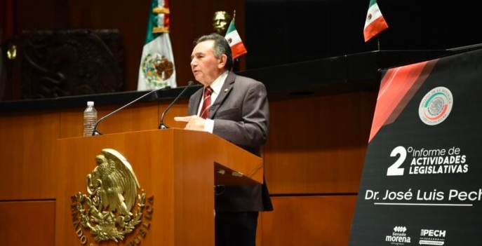 “CON REFORMAS Y GESTIONES, APORTAMOS A LA TRANSFORMACIÓN DE MÉXICO”, DESTACA EN SU SEGUNDO INFORME EL SENADOR JOSÉ LUIS PECH