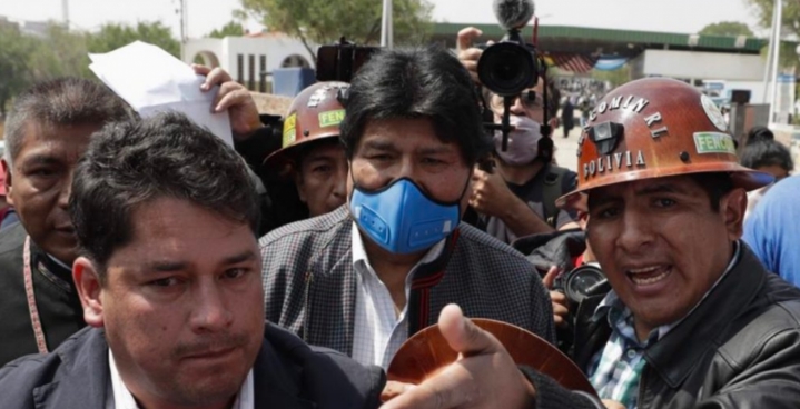 Regresa a Bolivia Evo Morales