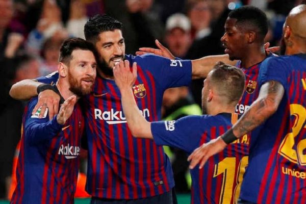 Barcelona gana 3-0 al Sevilla en duelo de vuelta en semifinal de Copa del Rey