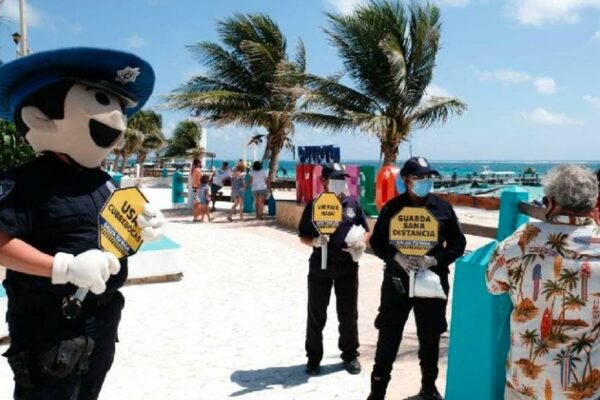 Refuerzan en Puerto Morelos mecanismos para evitar contagios de COVID-19 en Semana Santa