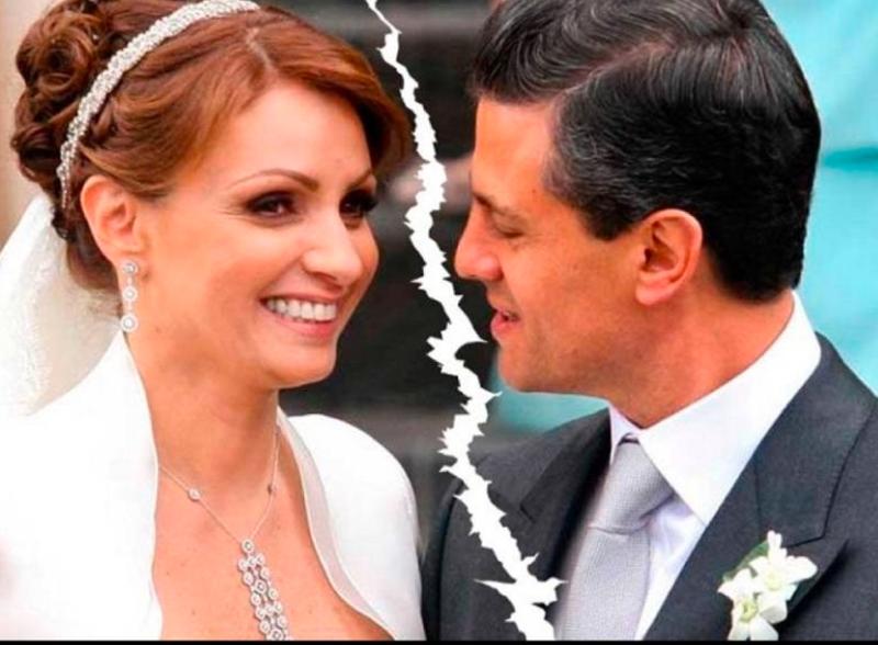 Descubren el motivo del divorcio de Peña Nieto y Angélica Rivera