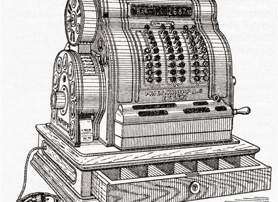 Un día como hoy pero de 1836 nace James Ritty, el inventor de la caja registradora.