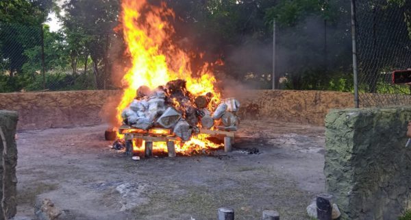 Incinera FGR drogas incautadas en Quintana Roo