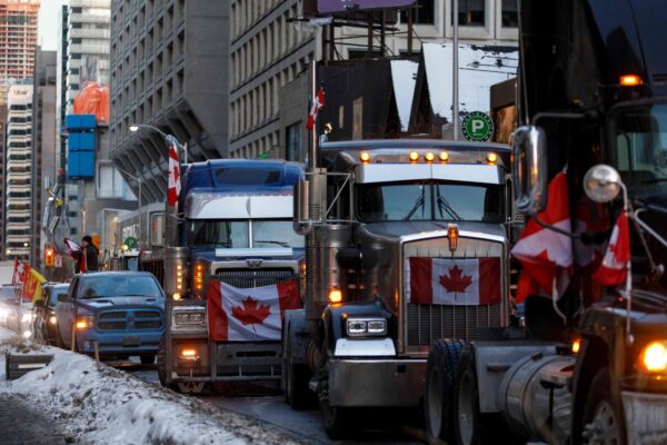 Ottawa declara el estado de emergencia ante la protesta de los camioneros por las restricciones sanitarias