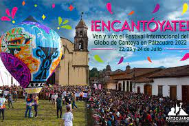 ¡Encantóyate! Ya casi es el Festival Internacional del Globo de Cantoya en Pátzcuaro