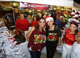 Ayuntamiento de Puerto Morelos celebra la Navidad