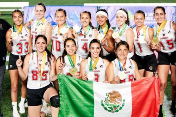 JUGADORAS DE FLAG FOOTBALL TRAS CONSEGUIR EL ORO: ‘MÉXICO ES EL MEJOR EQUIPO DEL MUNDO’