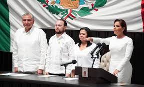 Mara Lezama rinde protesta como gobernadora de Quintana Roo