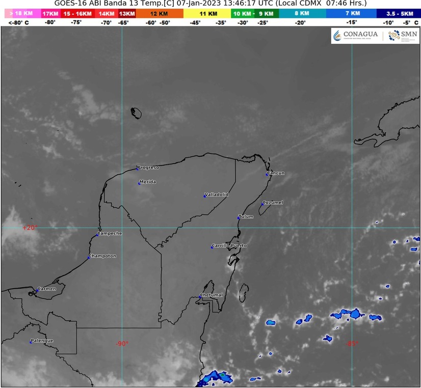 Pronostican lluvias fuertes en Quintana Roo