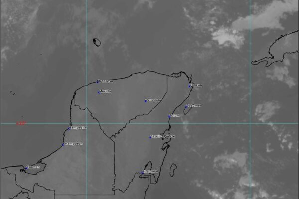 Probabilidad de chubascos y calorcito para Quintana Roo