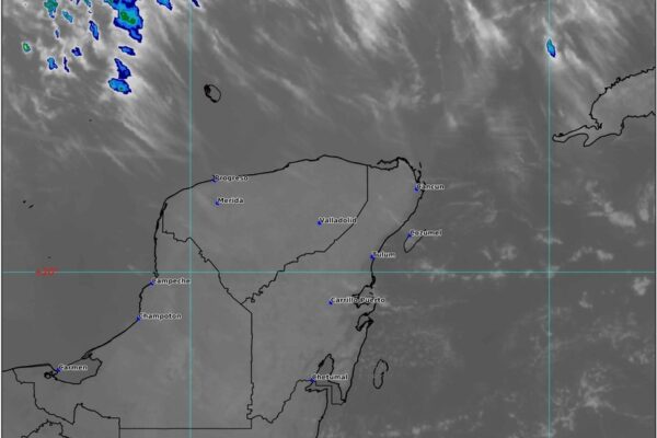 Pronostican día cálido y lluvias aisladas en Quintana Roo