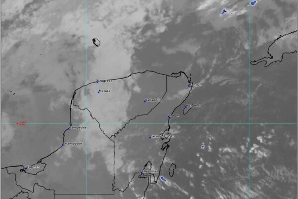 Pronostican chubascos en Quintana Roo y una tarde cálida