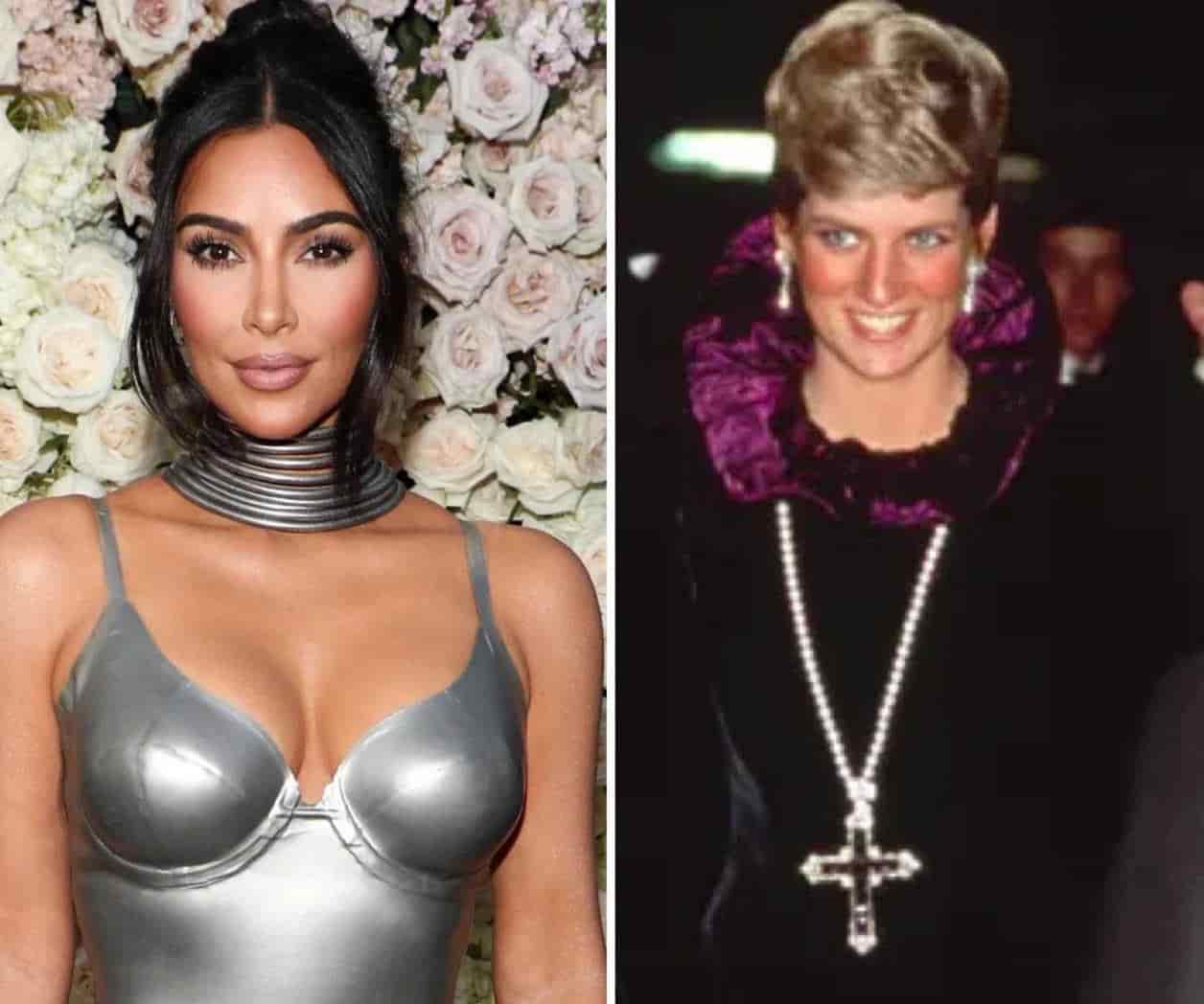 Kim Kardashian compra collar de la princesa Diana en subasta