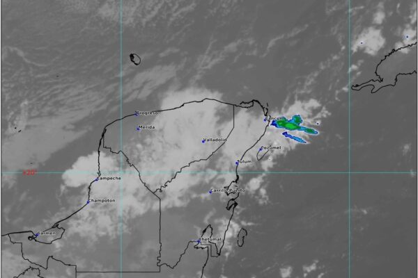 Continuará como estacionario el Frente Frío 28 sobre la Península de Yucatán