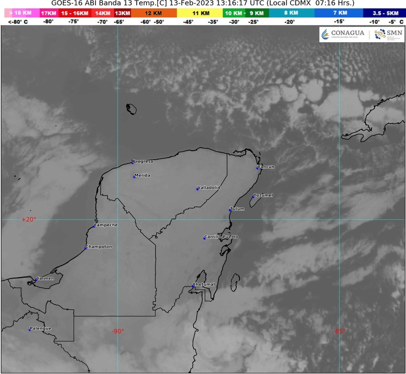 Pronostican día estable y sin lluvias en Quintana Roo