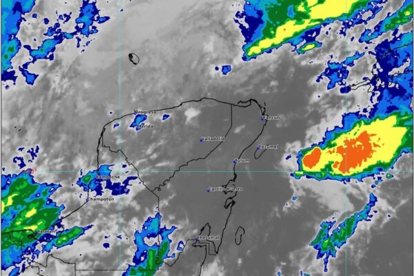 Se esperan lluvias muy fuertes en Quintana Roo