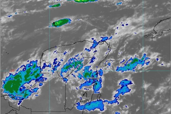 Pronostican lluvias muy fuertes, para Quintana Roo