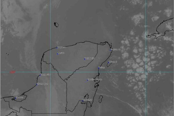 Pronostican para  Quintana Roo, día caluroso y lluvias probables