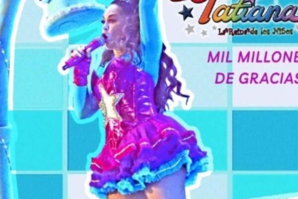 Tatiana rompió récord en Youtube con su tema 'No me quiero bañar'