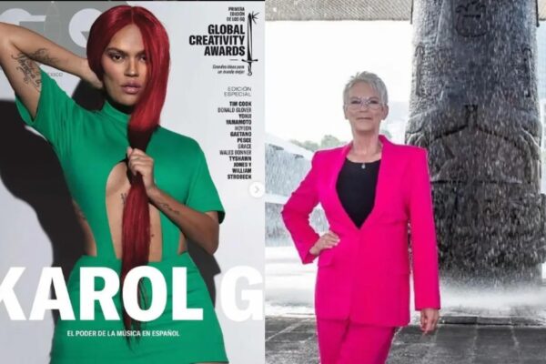 Jamie Lee Curtis respalda a Karol G por su reclamo ante excesivo photoshop en revista