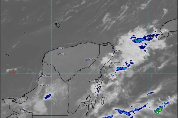 Pronostican lluvias, chubascos y calor para Quintana Roo