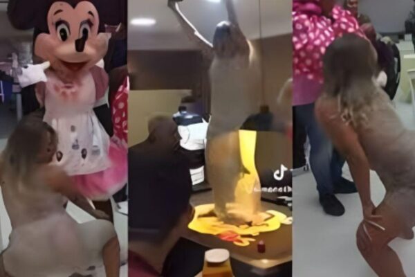 "¡El baile más atrevido! Mamá arrasa en la fiesta de cumpleaños de su hija y su sensual movimiento se hace viral. ¿Qué opinarán los demás padres? ¡No podrás apartar la vista!"