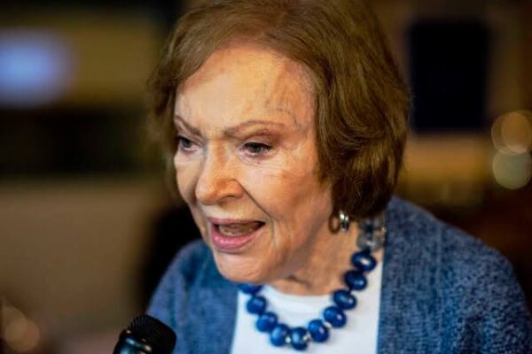 ¡Conmoción! Rosalynn Carter diagnosticada con demencia