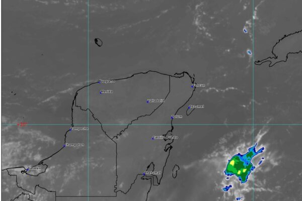 Pronostico de lluvias y chubascos para Quintana Roo