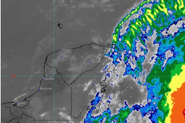 Para hoy, lluvias muy fuertes en Quintana Roo