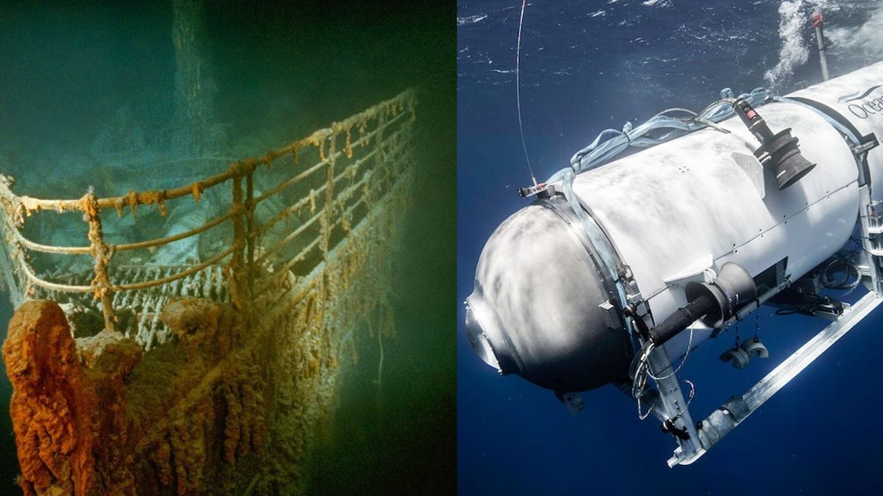 Submarino que exploraba los restos del Titanic desaparece misteriosamente