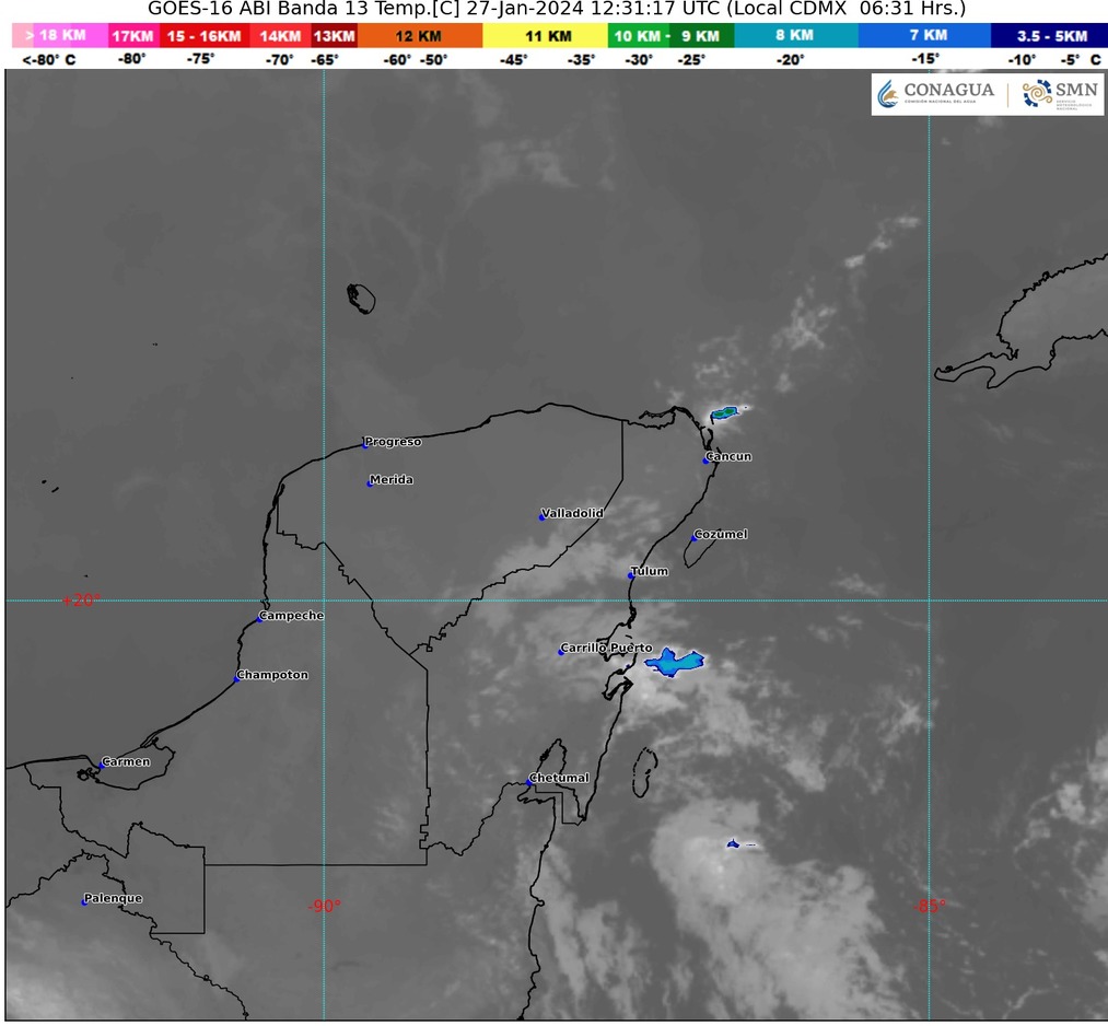 Frente Frío Número 31 generará lluvias intensas y evento del “Norte”