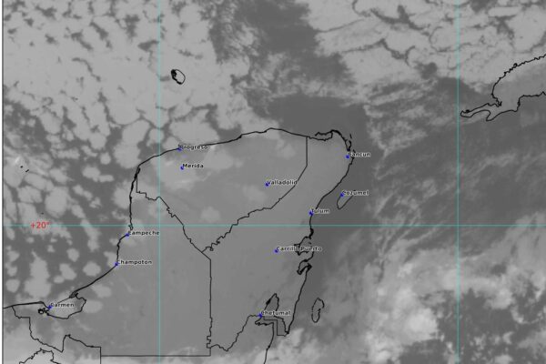 Preven lluvias aisladas en Quintana Roo y Yucatán