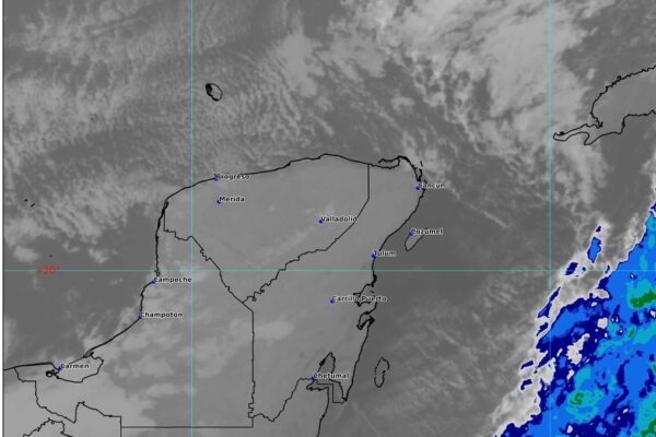 Pronostica clima cálido para la Península de Yucatán