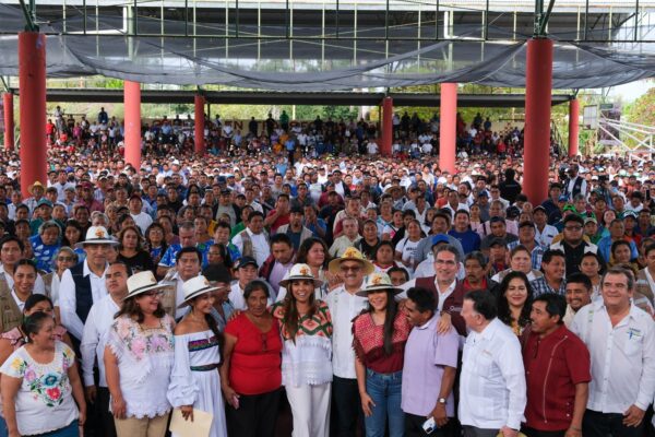 Apertura Mara Lezama el Foro Sembrando Vida para transformación de comunidades y ejidos en el sur