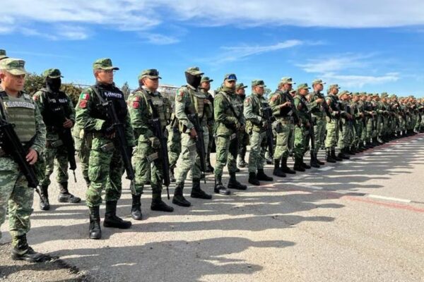 Sedena despliega 3 mil 700 elementos en Guanajuato, Sonora y BC para “generar ambiente de tranquilidad”