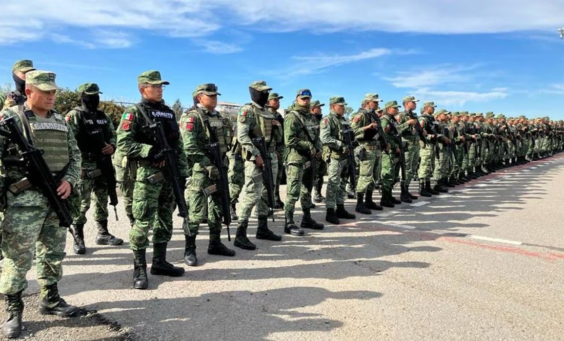 Sedena despliega 3 mil 700 elementos en Guanajuato, Sonora y BC para “generar ambiente de tranquilidad”