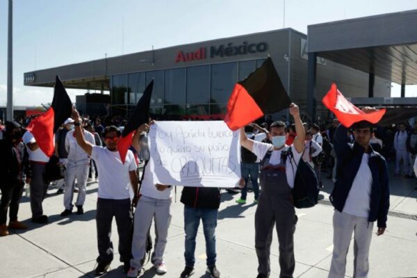 ¡Fin de la huelga en Audi México! Firman acuerdo preliminar con el sindicato