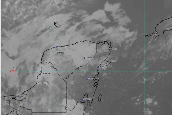 FRENTE FRÍO NÚMERO 39 AFECTARÁ A LA PENÍNSULA DE YUCATÁN