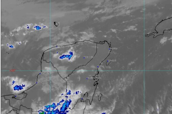 FRENTE FRÍO 40 SE DESPLAZARÁ SOBRE LA PENÍNSULA DE YUCATÁN