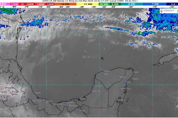 PREVÉN LLUVIAS LIGERAS EN DISTINTOS PUNTOS DEL ESTADO