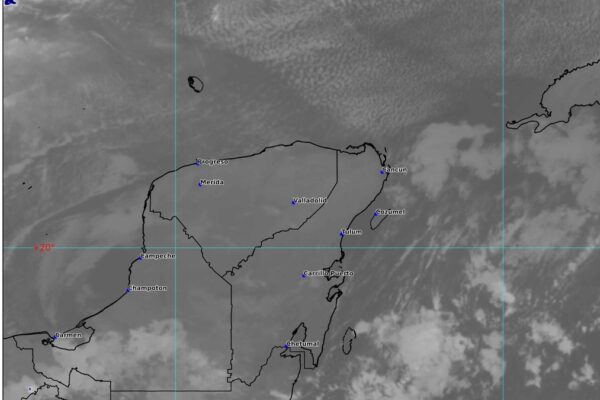 EL CLIMA: PRONOSTICAN DÍA CALUROSO EN LA PENÍNSULA DE YUCATÁN 