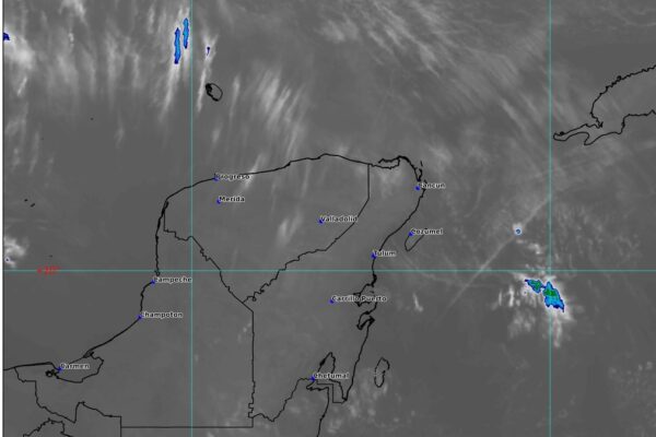 Pronostican cielo nublado con posibles lluvias aisladas para Quintana Roo