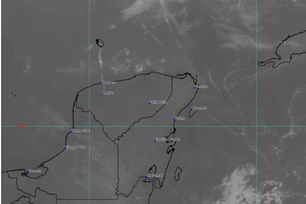 Pronostican cielo medio nublado con lluvias aisladas en Quintana Roo