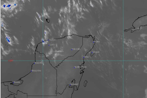 Pronostican un día sin lluvias en la Península de Yucatán