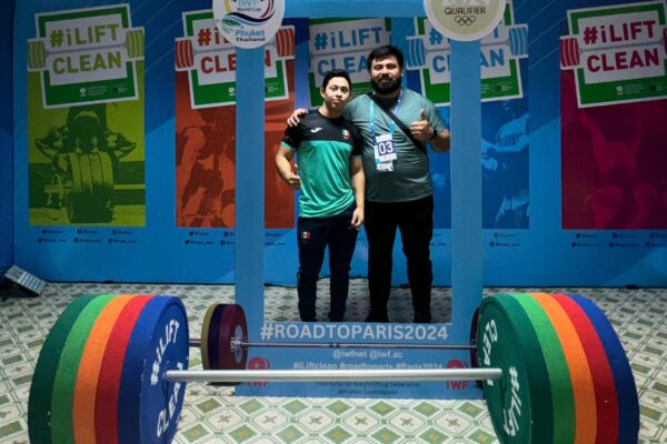 Finaliza Víctor Güémez en el sitio 14 del ranking olímpico de halterofilia, tras su participación en el IWF 2024 World Cup