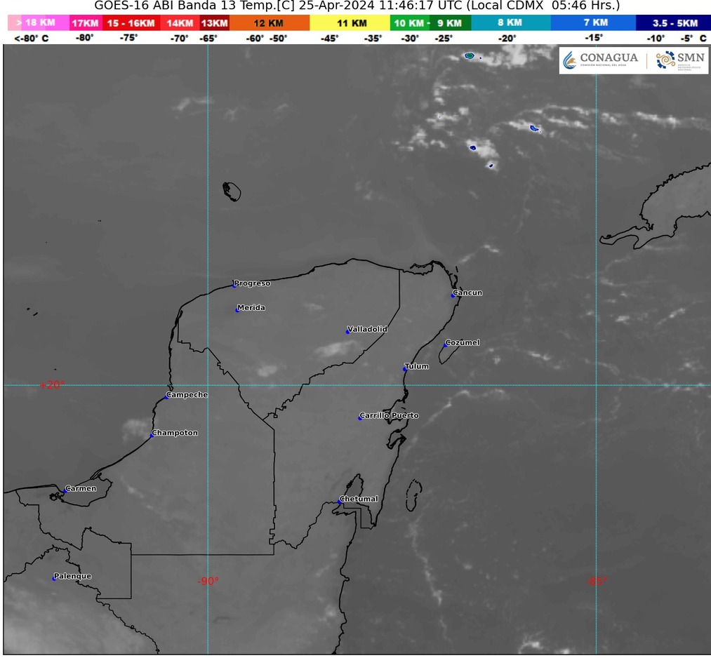 CALOR Y PROBABILIDAD DE LLUVIA, EN LA PENÍNSULA DE YUCATÁN