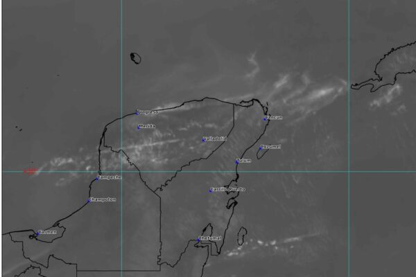 Pronostican un día sin lluvias en la Península de Yucatán